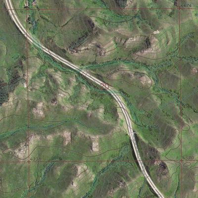 MT-WY PASS CREEK EAST: GeoChange 1966-2013 Preview 3