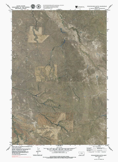 MT-POCOCHICHEE BUTTE: GeoChange 1972-2013 Preview 1