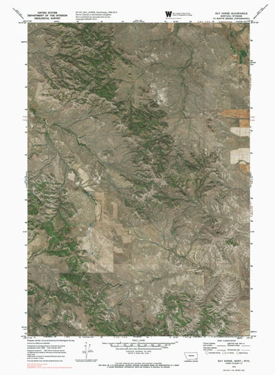 MT-WY-BAY HORSE: GeoChange 1969-2013 Preview 1