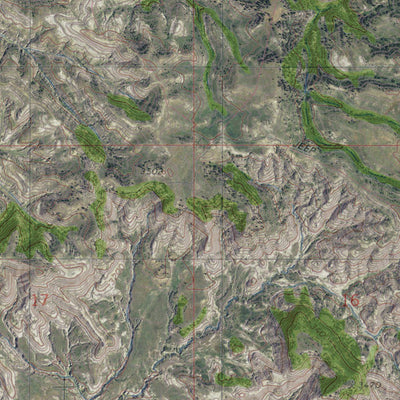 MT-BLACKTAIL CREEK SE: GeoChange 1972-2013 Preview 3