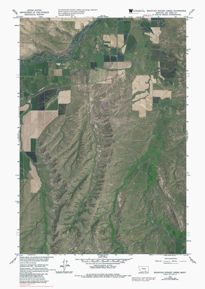 MT-MOUNTAIN POCKET CREEK: GeoChange 1963-2013 Preview 1