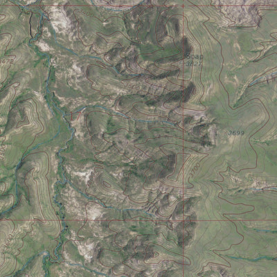 MT-MOUNTAIN POCKET CREEK: GeoChange 1963-2013 Preview 2