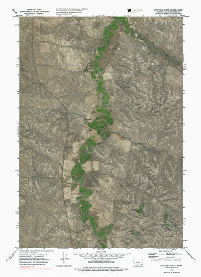 MT-FIGHTING BUTTE: GeoChange 1972-2013 Preview 1