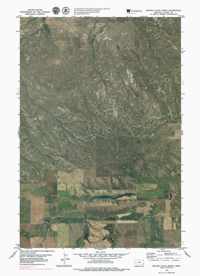 MT-BEAVER FLATS NORTH: GeoChange 1972-2013 Preview 1