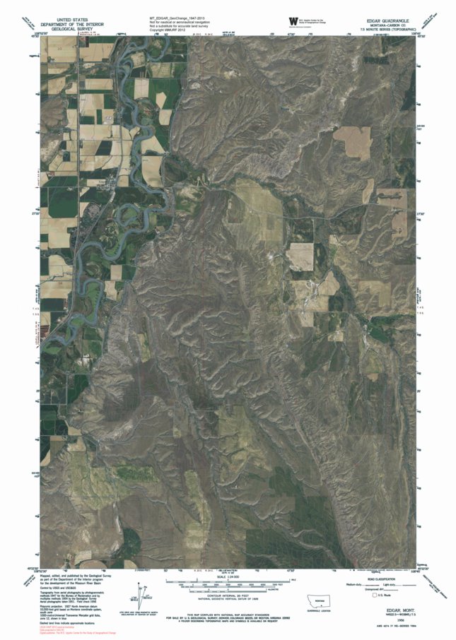 MT-EDGAR: GeoChange 1947-2013 Map by Western Michigan University ...