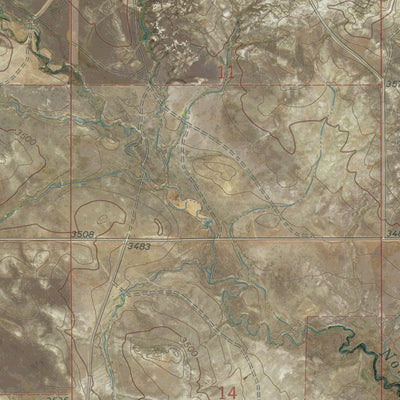MT-WY-WILD BILL CREEK: GeoChange 1969-2013 Preview 2