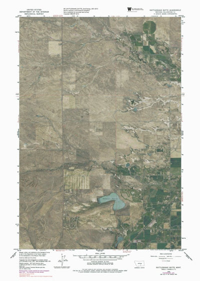 MT-RATTLESNAKE BUTTE: GeoChange 1951-2013 Preview 1