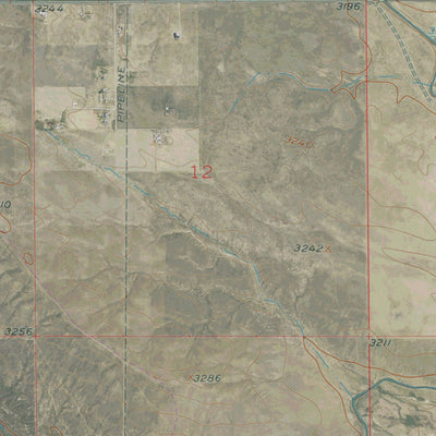 MT-RATTLESNAKE BUTTE: GeoChange 1951-2013 Preview 2