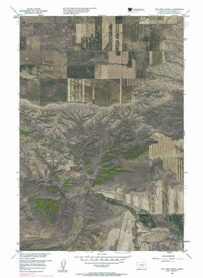 MT-TWO PINE SCHOOL: GeoChange 1951-2013 Preview 1