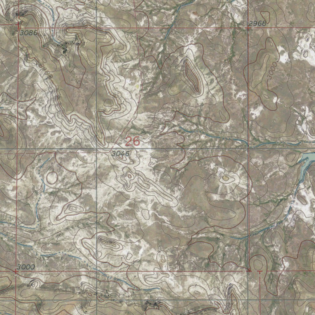MT-RATTLESNAKE RIDGE: GeoChange 1972-2013 Map by Western Michigan ...