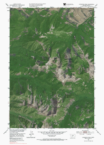 MT-LIVINGSTON PEAK: GeoChange 1948-2013 Preview 1
