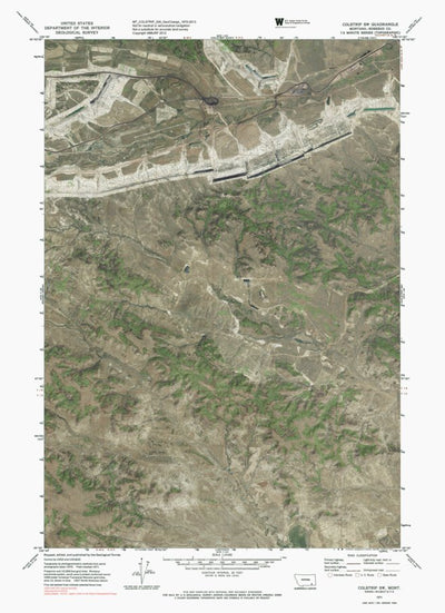 MT-COLSTRIP SW: GeoChange 1970-2013 Preview 1