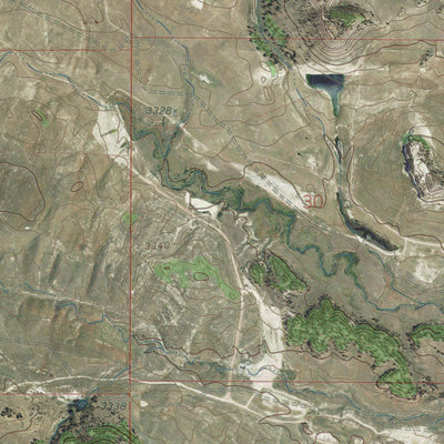 MT-COLSTRIP SW: GeoChange 1970-2013 Preview 2