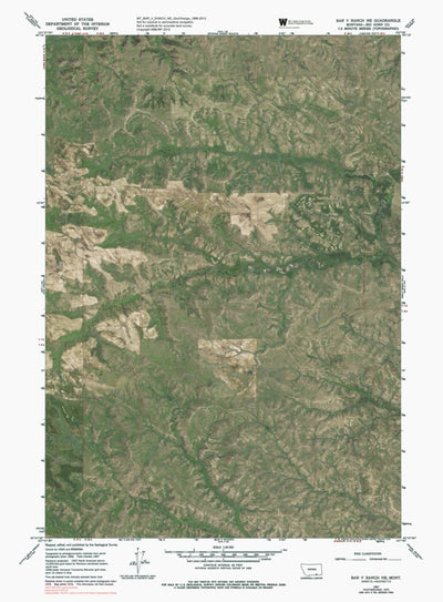 MT-BAR V RANCH NE: GeoChange 1966-2013 Preview 1