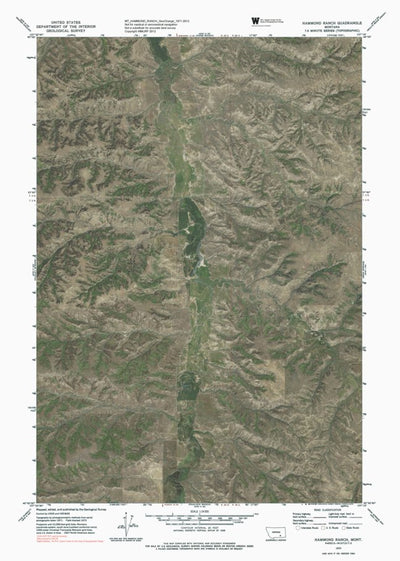 MT-HAMMOND RANCH: GeoChange 1971-2013 Preview 1