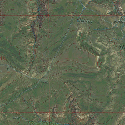 MT-BEAR COULEE SW: GeoChange 1963-2013 Preview 2
