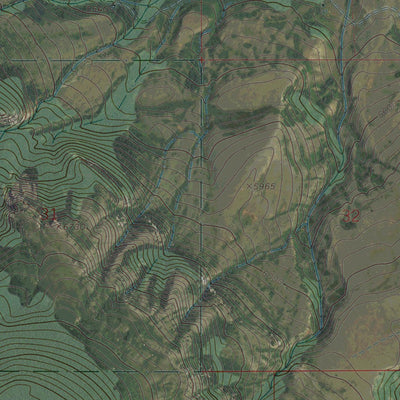 MT-EAST PRYOR MOUNTAIN: GeoChange 1963-2013 Preview 2