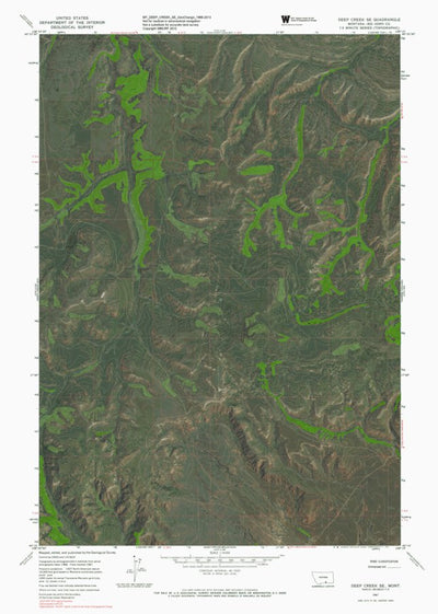 MT-DEEP CREEK SE: GeoChange 1966-2013 Preview 1