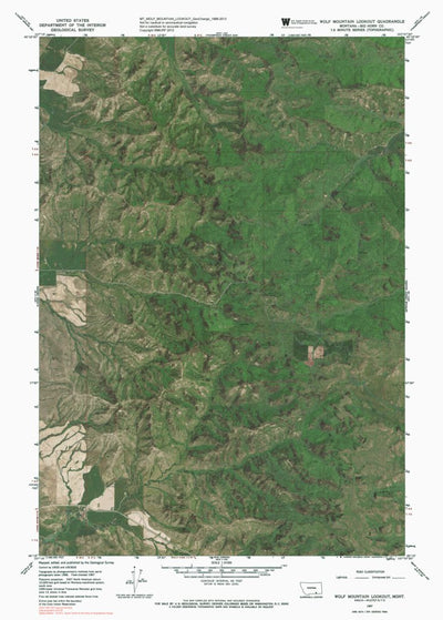 MT-WOLF MOUNTAIN LOOKOUT: GeoChange 1966-2013 Preview 1