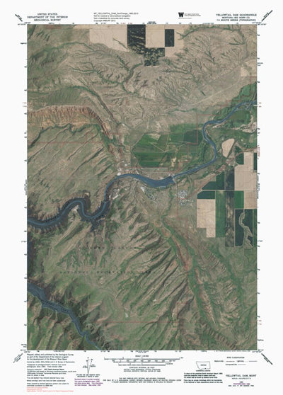 MT-YELLOWTAIL DAM: GeoChange 1963-2013 Preview 1