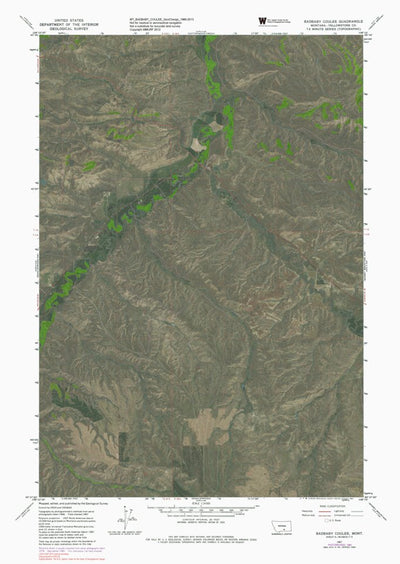 MT-BADBABY COULEE: GeoChange 1966-2013 Preview 1