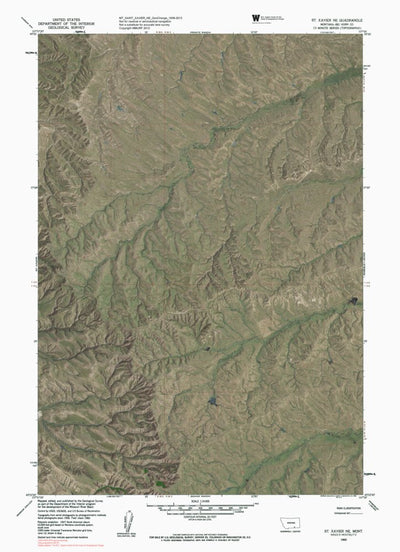 MT-SAINT XAVIER NE: GeoChange 1956-2013 Preview 1