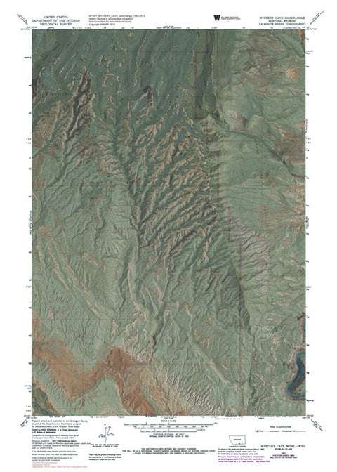 MT-WY-MYSTERY CAVE: GeoChange 1963-2013 Preview 1