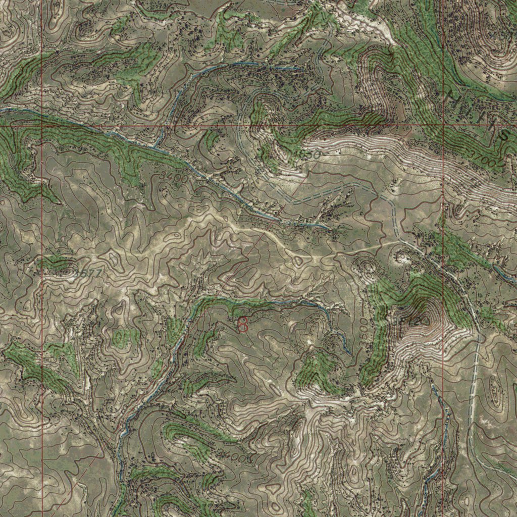 MT-PADLOCK RANCH: GeoChange 1971-2013 Map by Western Michigan ...