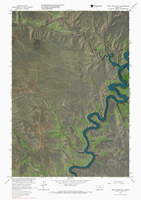 MT-DEAD INDIAN HILL: GeoChange 1963-2013 Preview 1