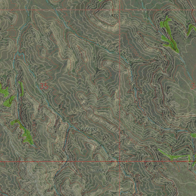 MT-WOODY MOUNTAIN NW: GeoChange 1968-2013 Preview 3