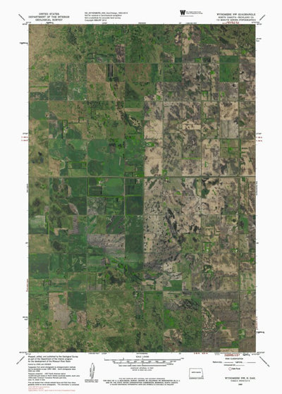 ND-WYNDMERE NW: GeoChange 1952-2014 Preview 1