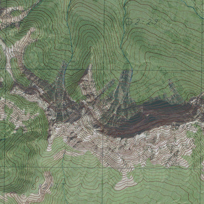 MT-WY-CUTOFF MOUNTAIN: GeoChange 1981-2013 Preview 2