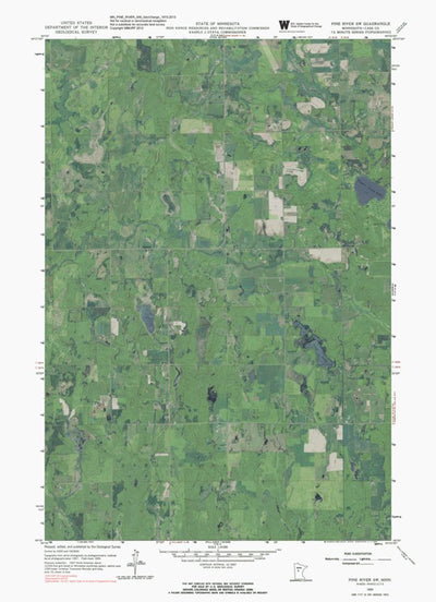 MN-PINE RIVER SW: GeoChange 1973-2013 Preview 1