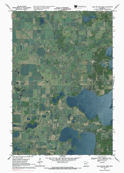 MN-LAKE MILTONA WEST: GeoChange 1966-2013 Preview 1