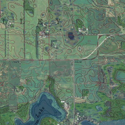 MN-LAKE MILTONA WEST: GeoChange 1966-2013 Preview 2