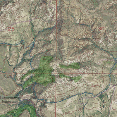 MT-GROSFIELD RANCH: GeoChange 1948-2013 Preview 3