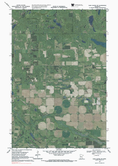 MN-PARK RAPIDS NW: GeoChange 1966-2013 Preview 1