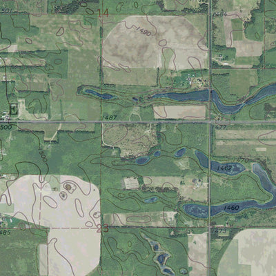 MN-PARK RAPIDS NW: GeoChange 1966-2013 Preview 2
