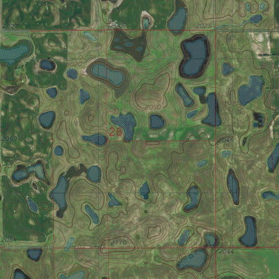 ND-FREDONIA NW: GeoChange 1976-2014 Preview 3