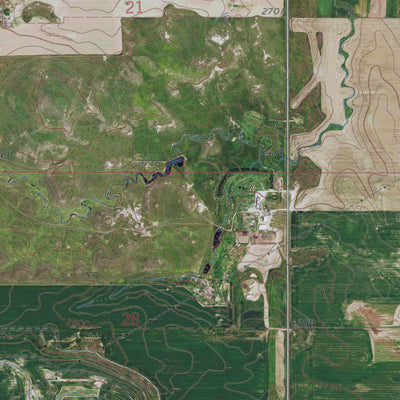 ND-TAYLOR BUTTE SE: GeoChange 1973-2014 Preview 2