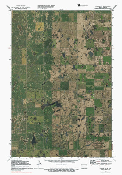 ND-MARION NW: GeoChange 1969-2014 Preview 1