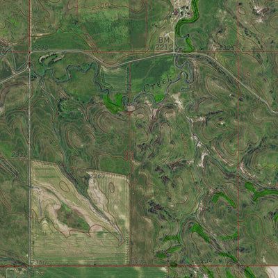 ND-WHITE BUTTE NE: GeoChange 1958-2014 Preview 3