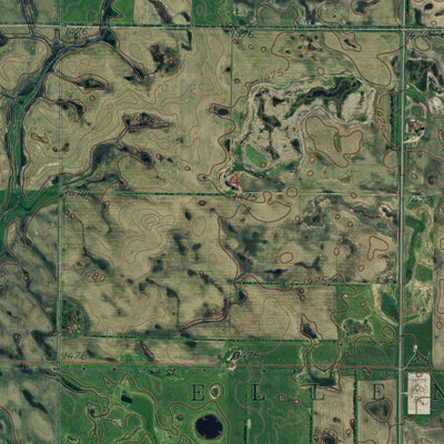 ND-ELLENDALE NORTH: GeoChange 1951-2014 Preview 3