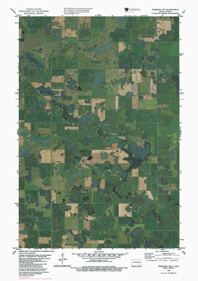 ND-FREDONIA NE: GeoChange 1976-2014 Preview 1