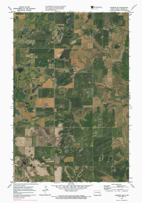 ND-SANBORN SE: GeoChange 1969-2014 Preview 1