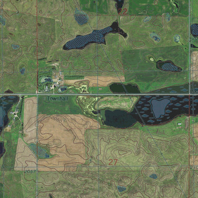 ND-ALKALINE LAKE SW: GeoChange 1976-2014 Preview 3