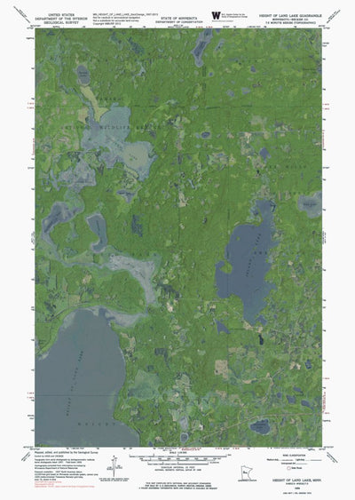 MN-HEIGHT OF LAND LAKE: GeoChange 1957-2013 Preview 1
