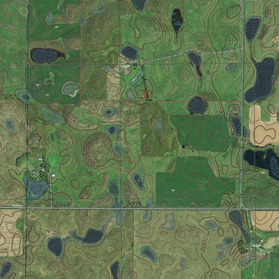 ND-ALKALINE LAKE NW: GeoChange 1976-2014 Preview 3