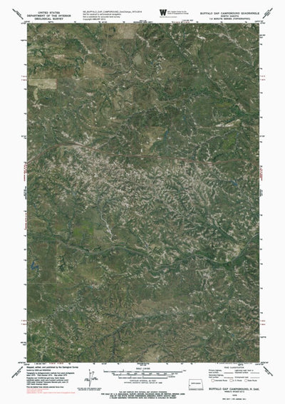 ND-BUFFALO GAP CAMPGROUND: GeoChange 1973-2014 Preview 1