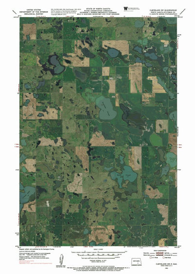 ND-CLEVELAND SW: GeoChange 1951-2014 Preview 1